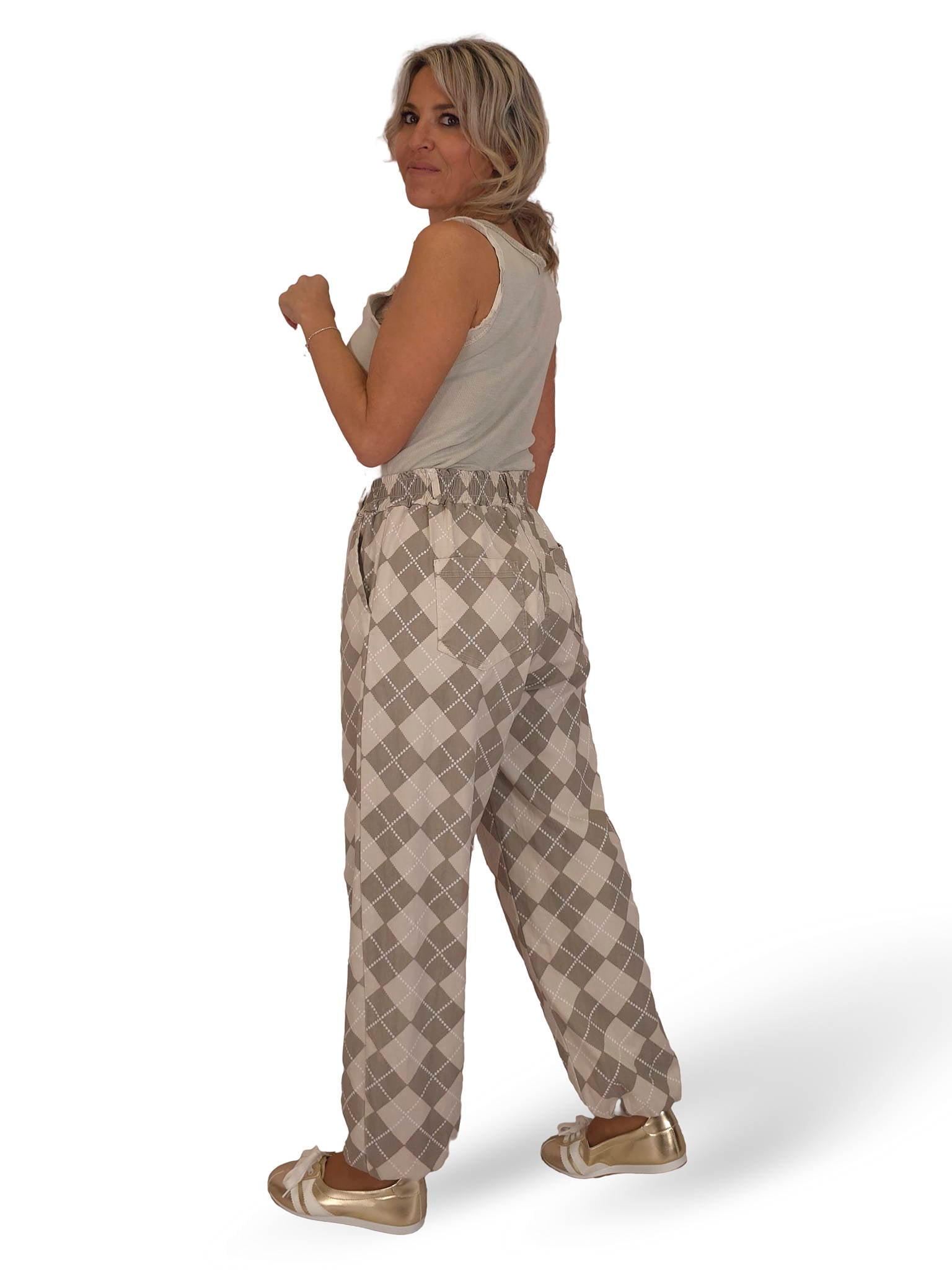 PANTALON ROMBOS ALADIN