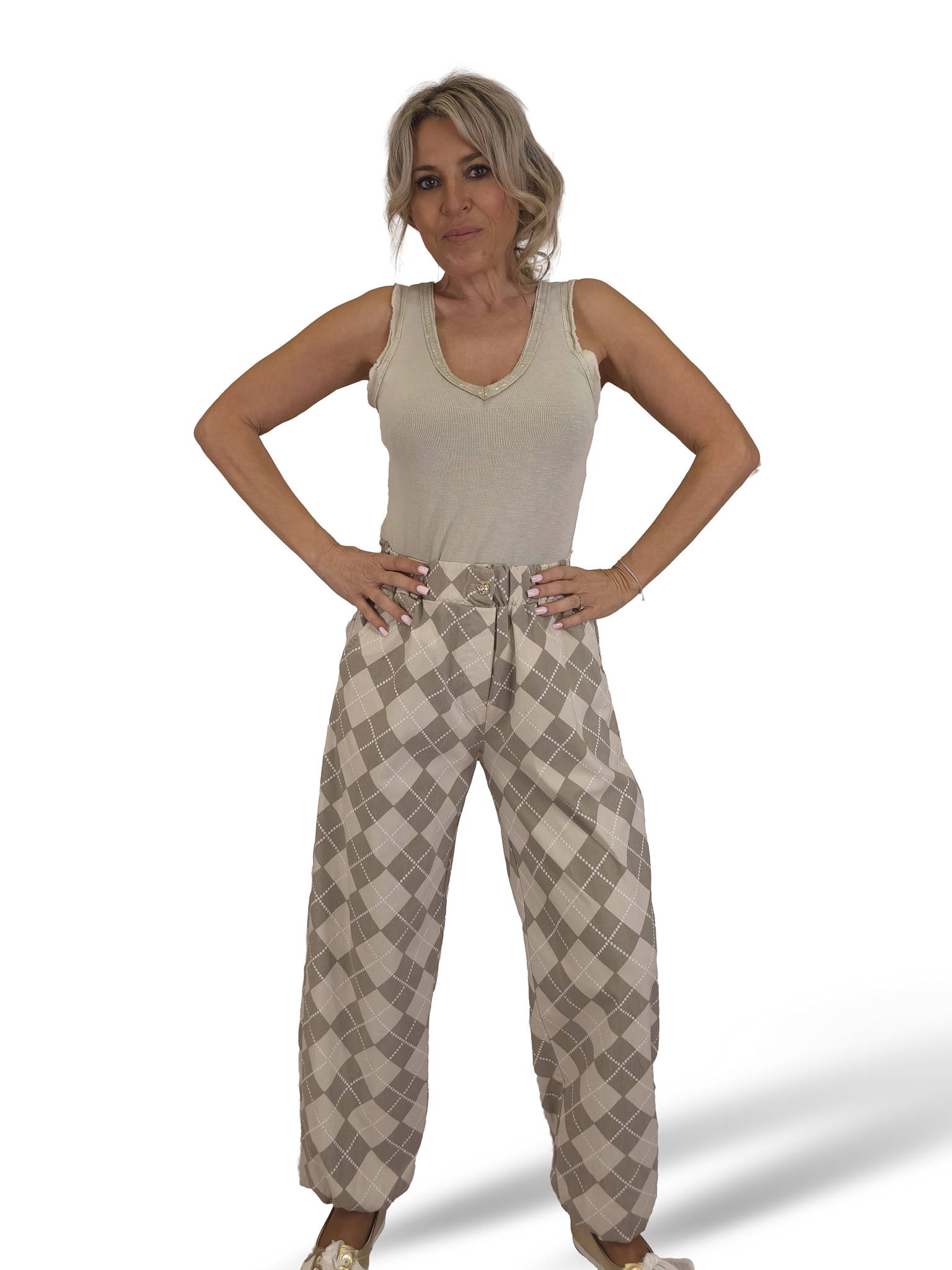 PANTALON ROMBOS ALADIN