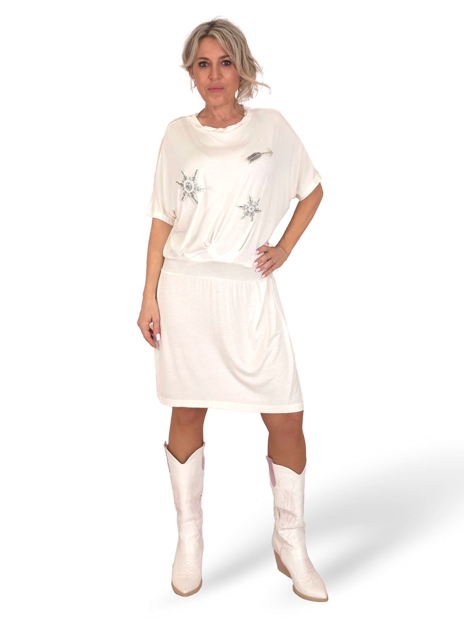 VESTIDO ESTRELLAS FLECHA JOT