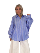 MAXI CAMISA RELIEVE RAYAS
