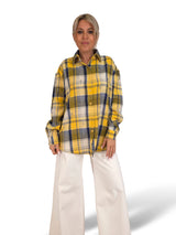 CHEMISE À CARREAUX JOT AVEC STRASS