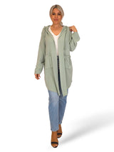 CHAQUETA FLUIDA CORAZON METALIZADO