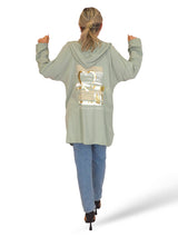 CHAQUETA FLUIDA CORAZON METALIZADO