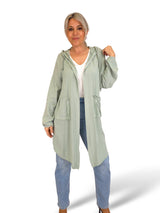CHAQUETA FLUIDA CORAZON METALIZADO