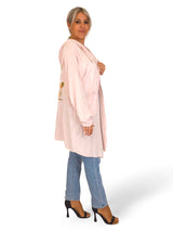 CHAQUETA FLUIDA CORAZON METALIZADO