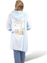 CHAQUETA FLUIDA CORAZON METALIZADO