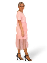 VESTIDO CAMISETA TUL JOT