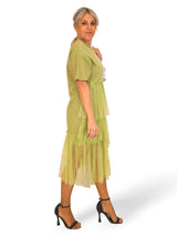VESTIDO CAMISETA TUL JOT