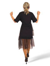 VESTIDO CAMISETA TUL JOT