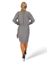 VESTIDO CAMISERO RAYAS JOT