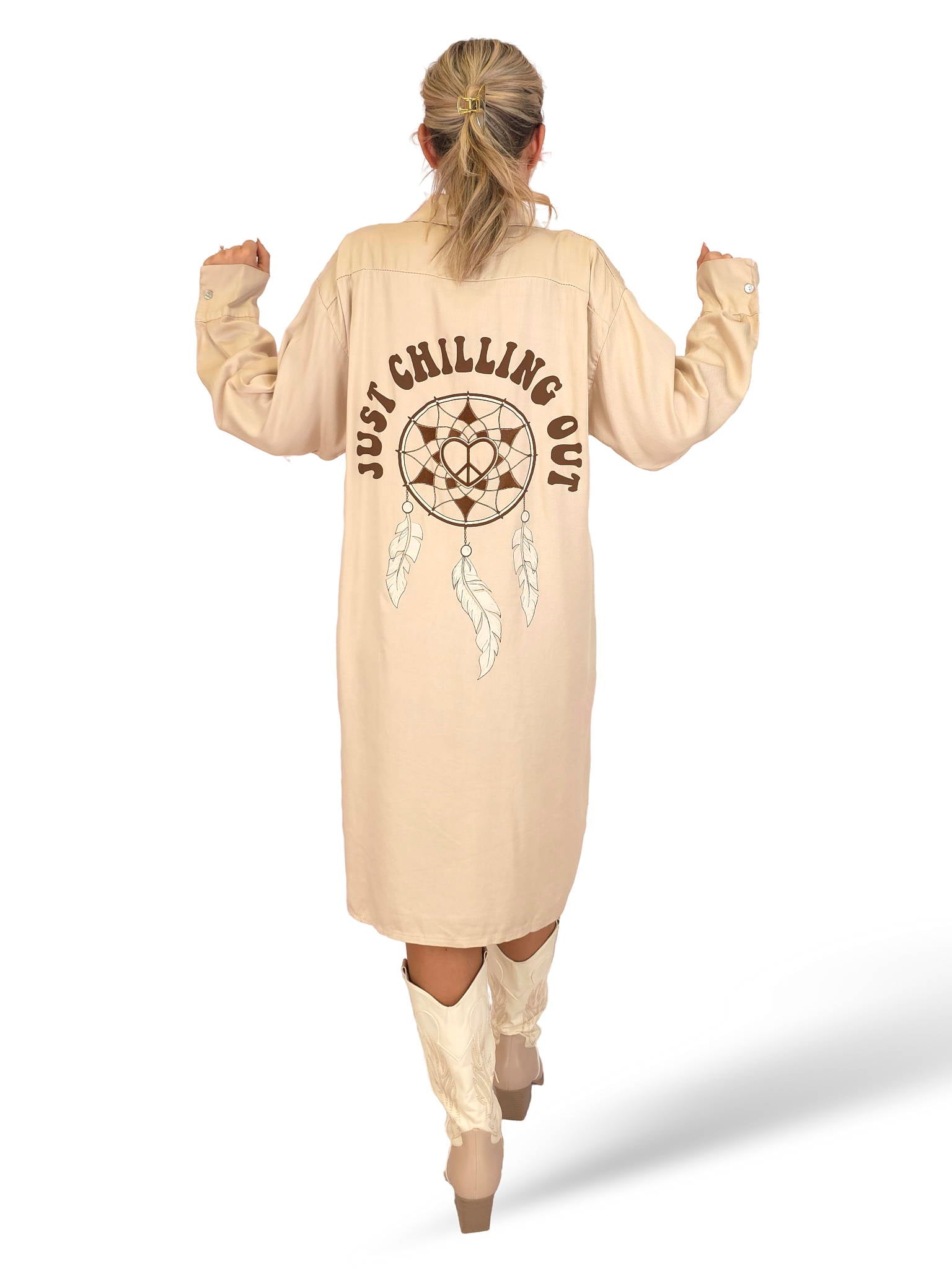VESTIDO CAMISERO ATRAPASUEÑOS JOT