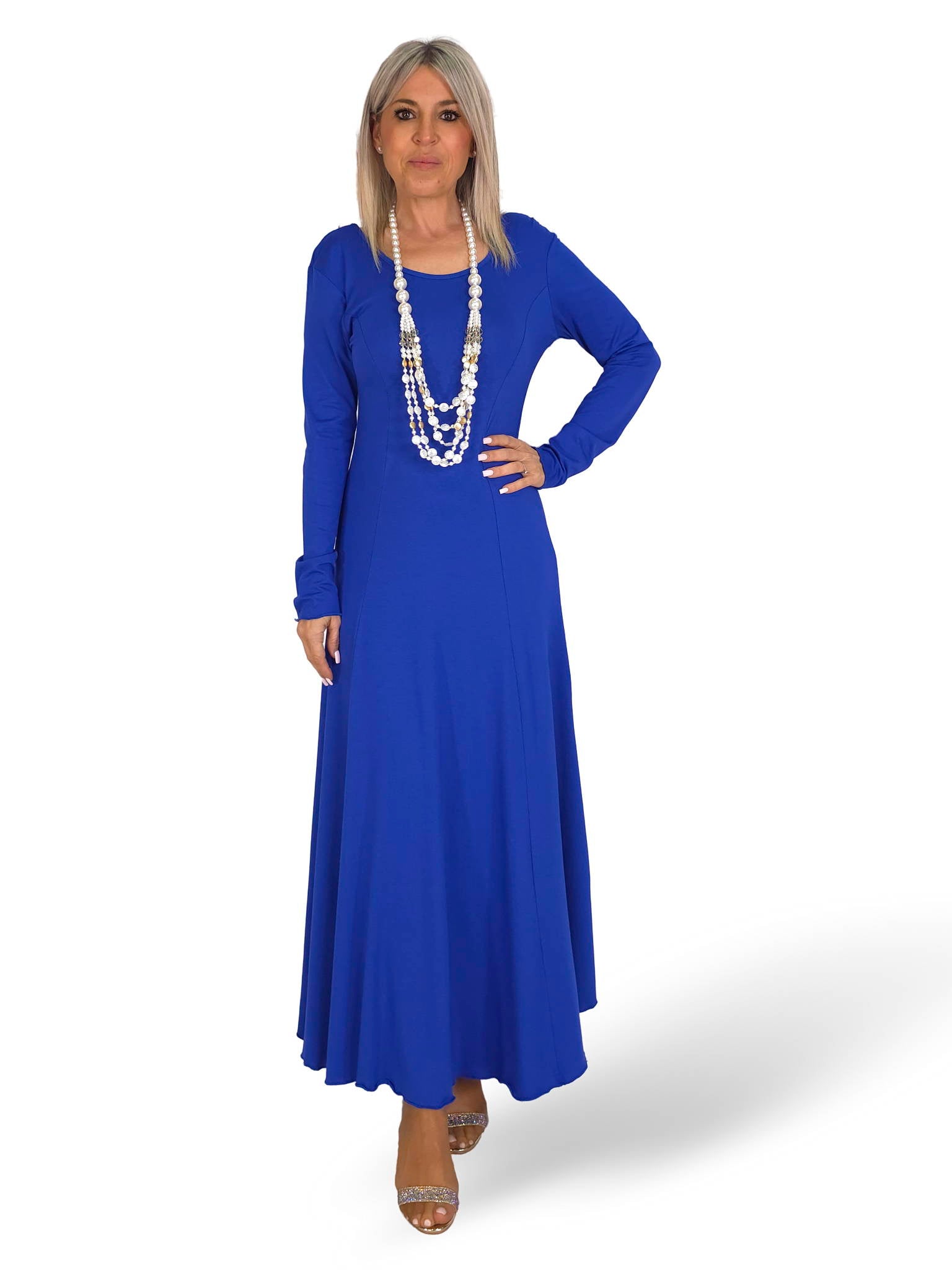 VESTIDO LARGO PUNTO VISCOSA JOT