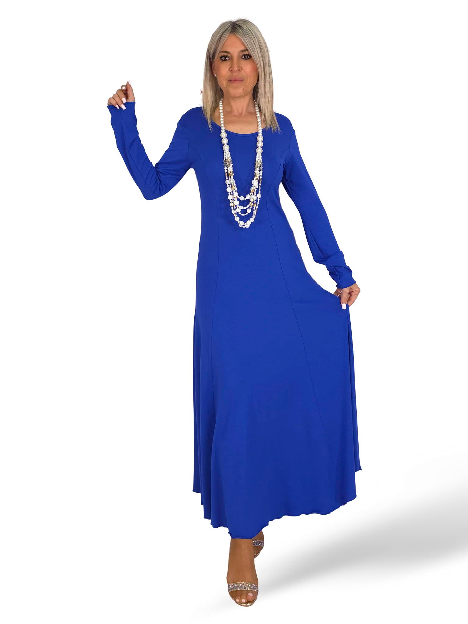 VESTIDO LARGO PUNTO VISCOSA JOT