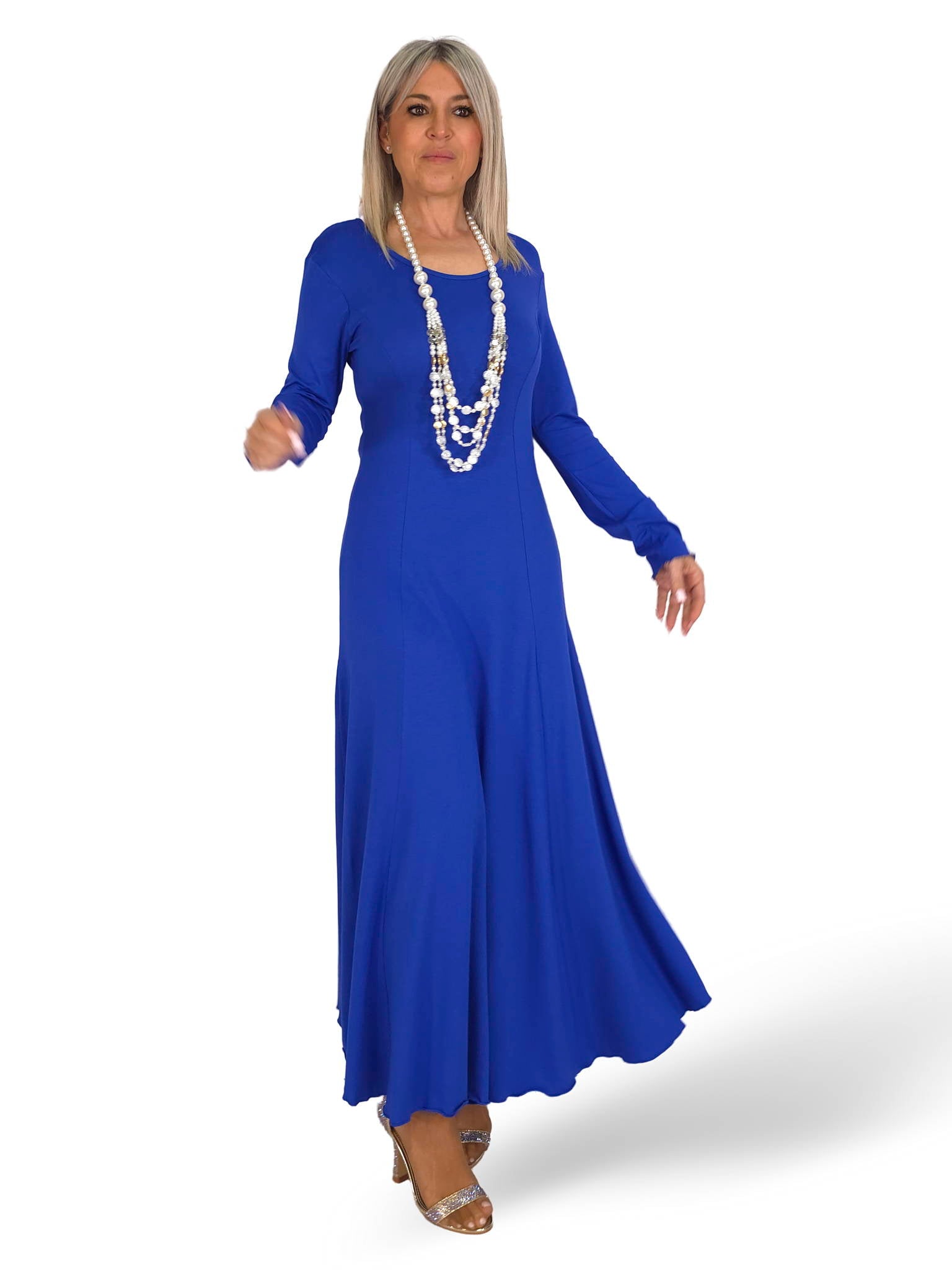 VESTIDO LARGO PUNTO VISCOSA JOT