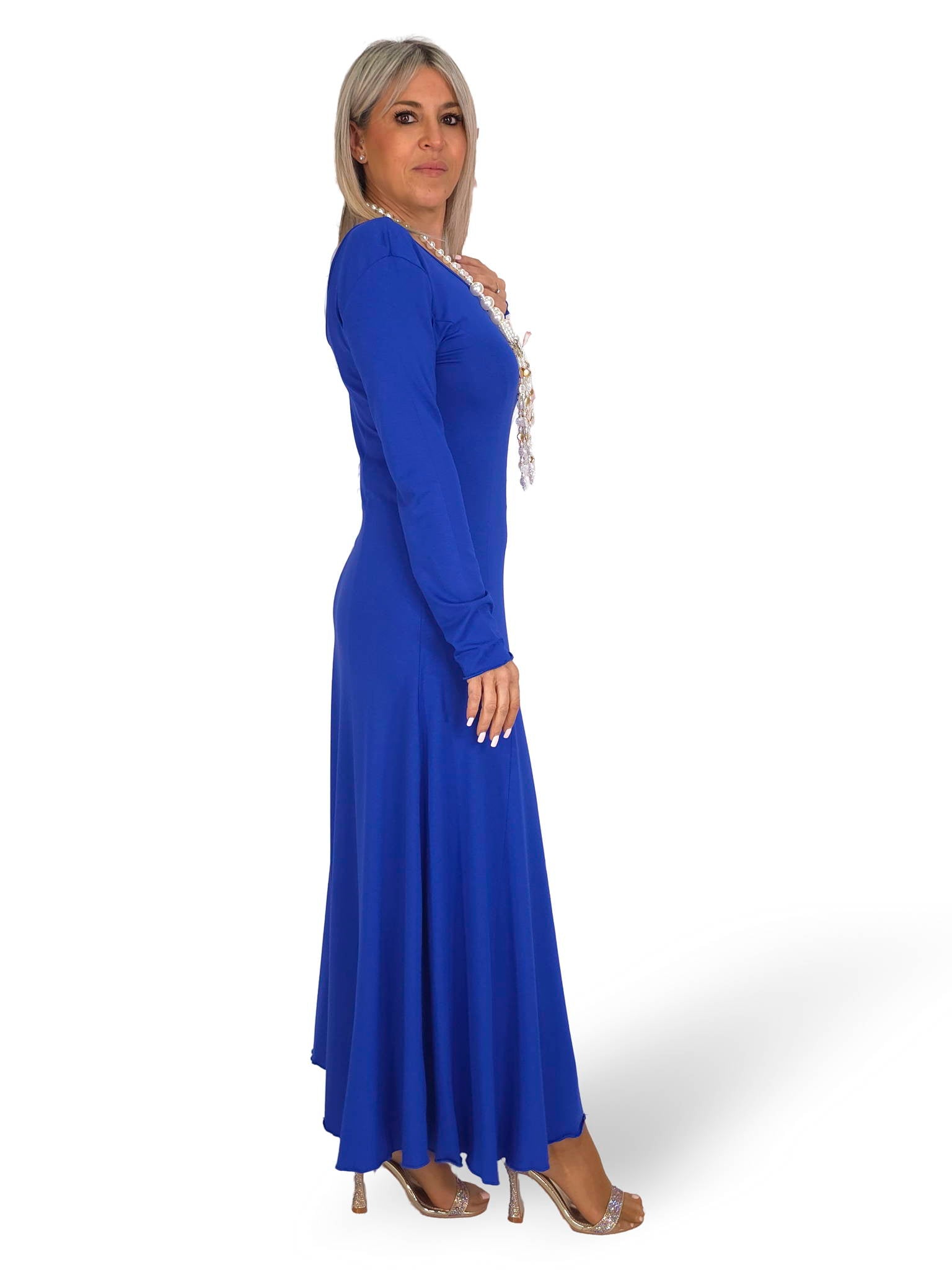 VESTIDO LARGO PUNTO VISCOSA JOT