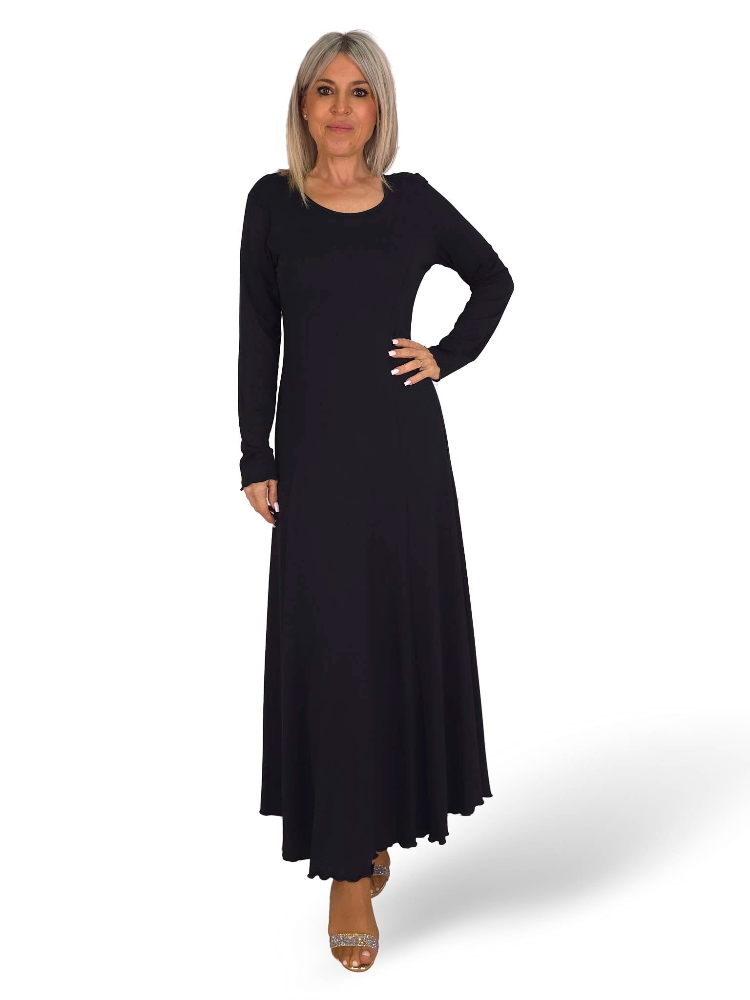 VESTIDO LARGO PUNTO VISCOSA JOT