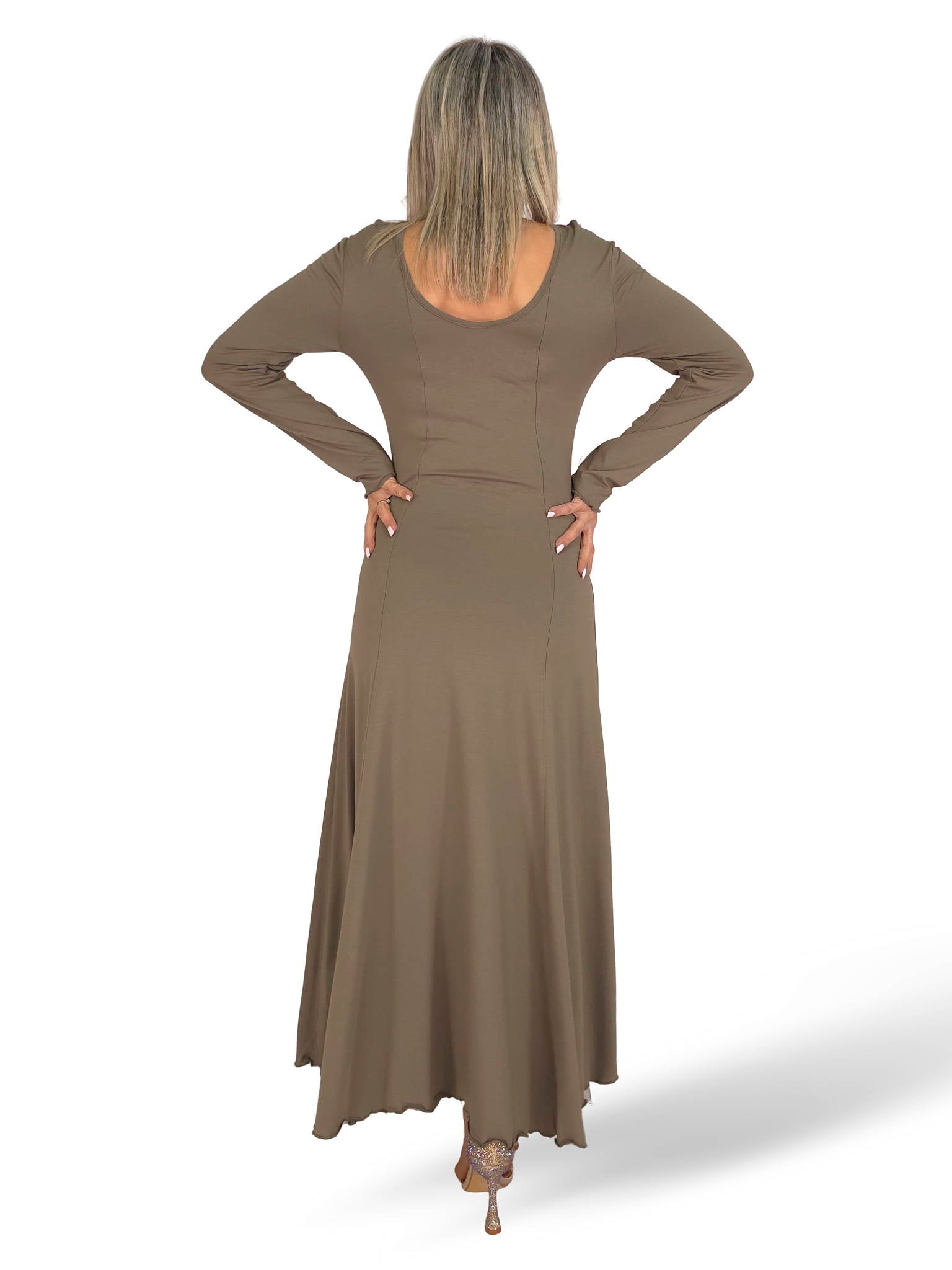 VESTIDO LARGO PUNTO VISCOSA JOT
