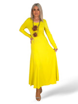 VESTIDO LARGO PUNTO VISCOSA JOT