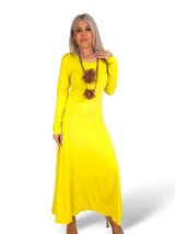 VESTIDO LARGO PUNTO VISCOSA JOT