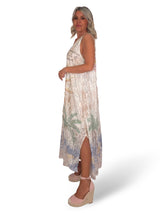 VESTIDO DE LINHA BORDADA