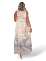 VESTIDO DE LINHA BORDADA