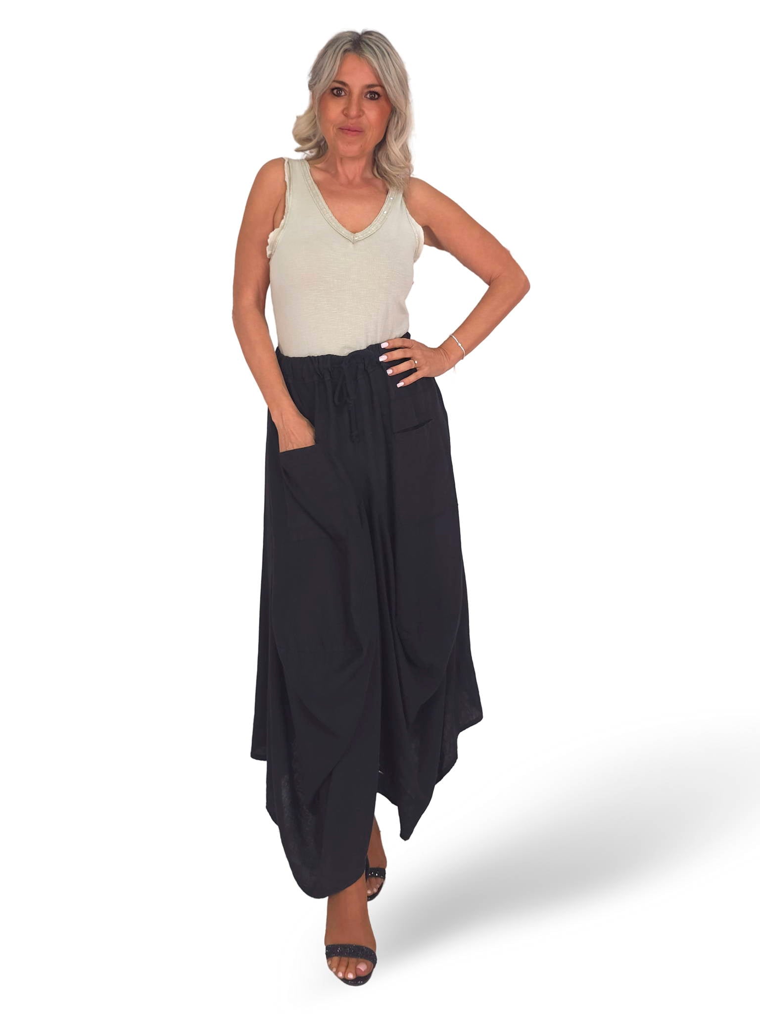 PANTALON URBAN FLUIDO LINO
