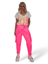 Rüschen-Cape-Hose