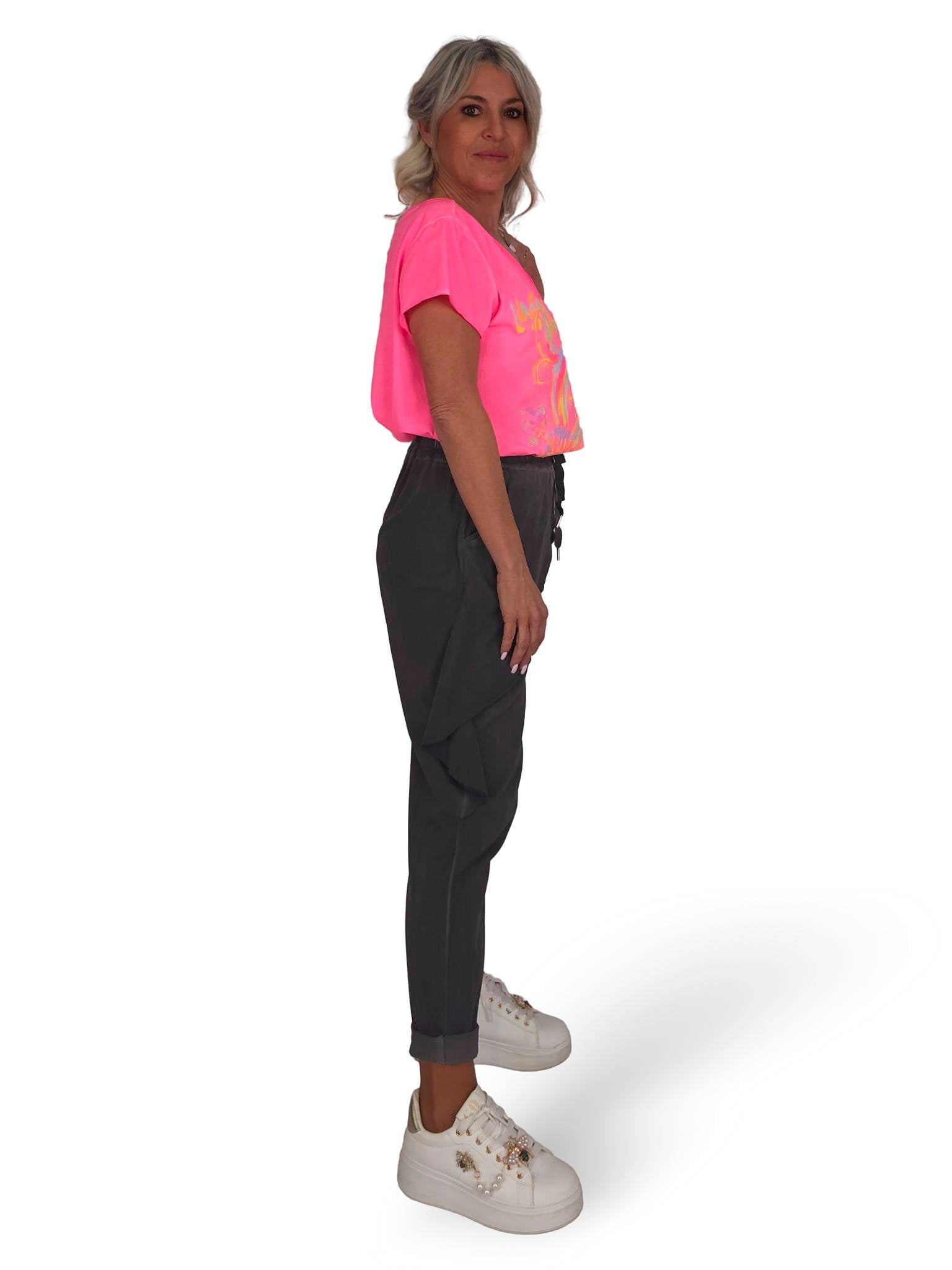 Rüschen-Cape-Hose