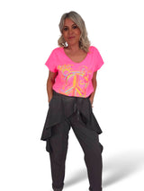 Rüschen-Cape-Hose