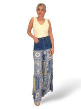PANTALON FLUIDO COMBINADO DENIM JOT