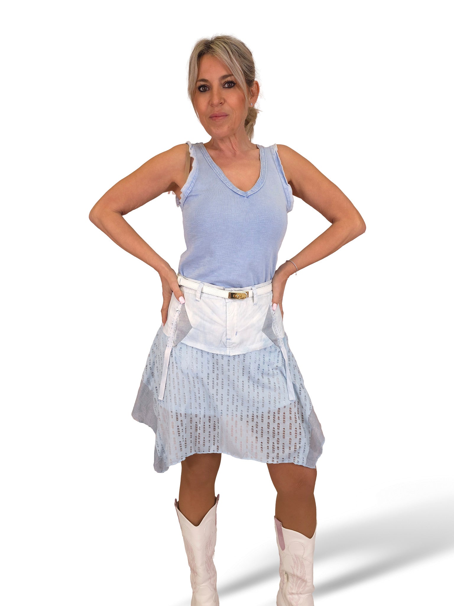 FALDA CORTA COMBINADA JOT