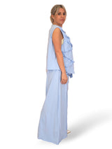 Gilet asimmetrico in cotone JOT