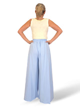 Pantaloni palazzo in cotone Jot