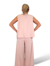 Gilet asimmetrico in cotone JOT
