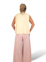 Gilet asimmetrico in cotone JOT