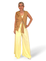Gilet asimmetrico in cotone JOT