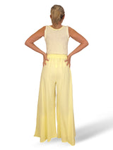 Pantaloni palazzo in cotone Jot