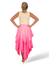 FALDA CAPAS PICO ALGODON