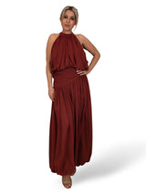ENSEMBLE HAUT ET PANTALON EN CHIFFON ALIDN