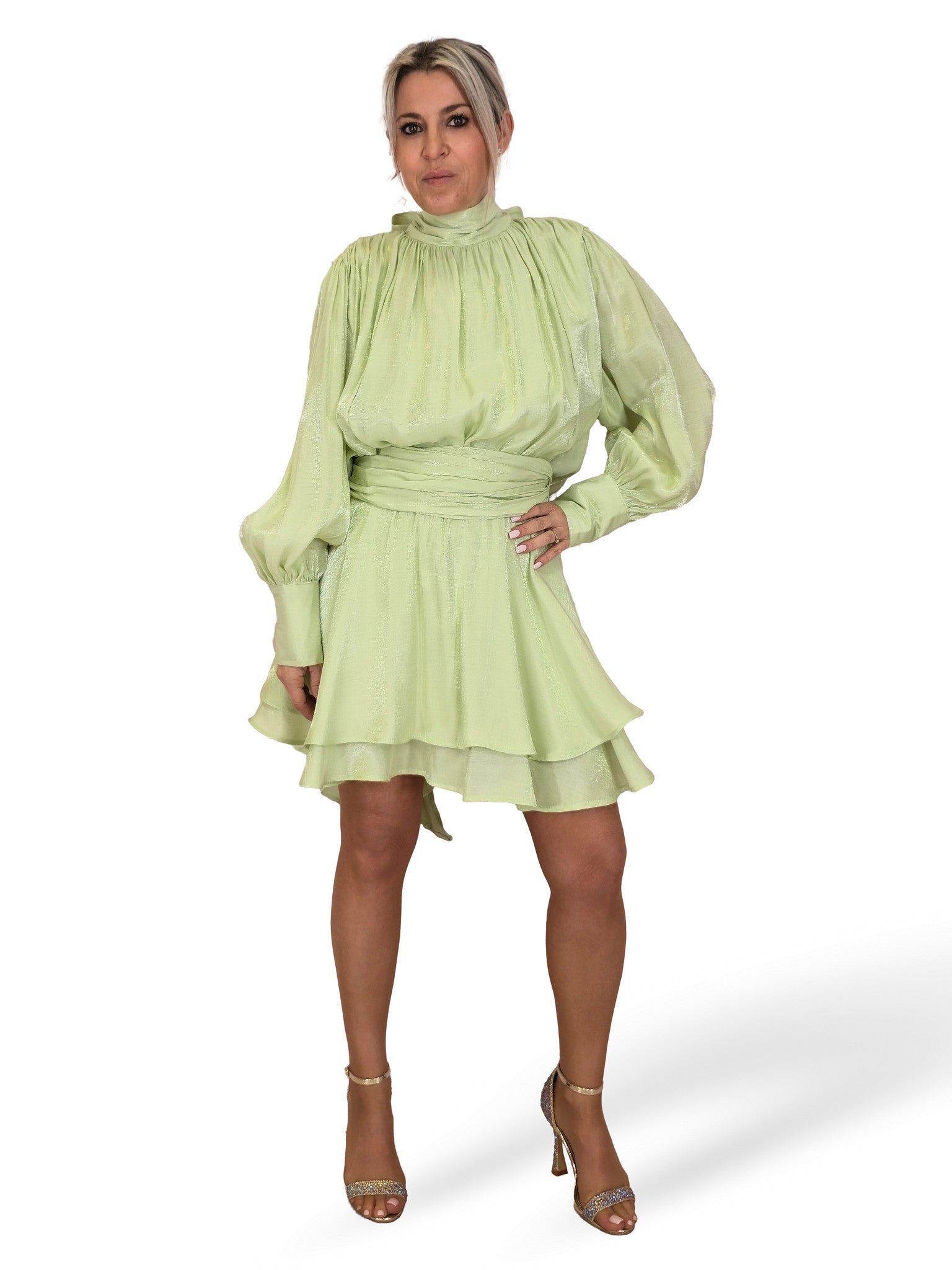 VESTIDO CORTO NACAR