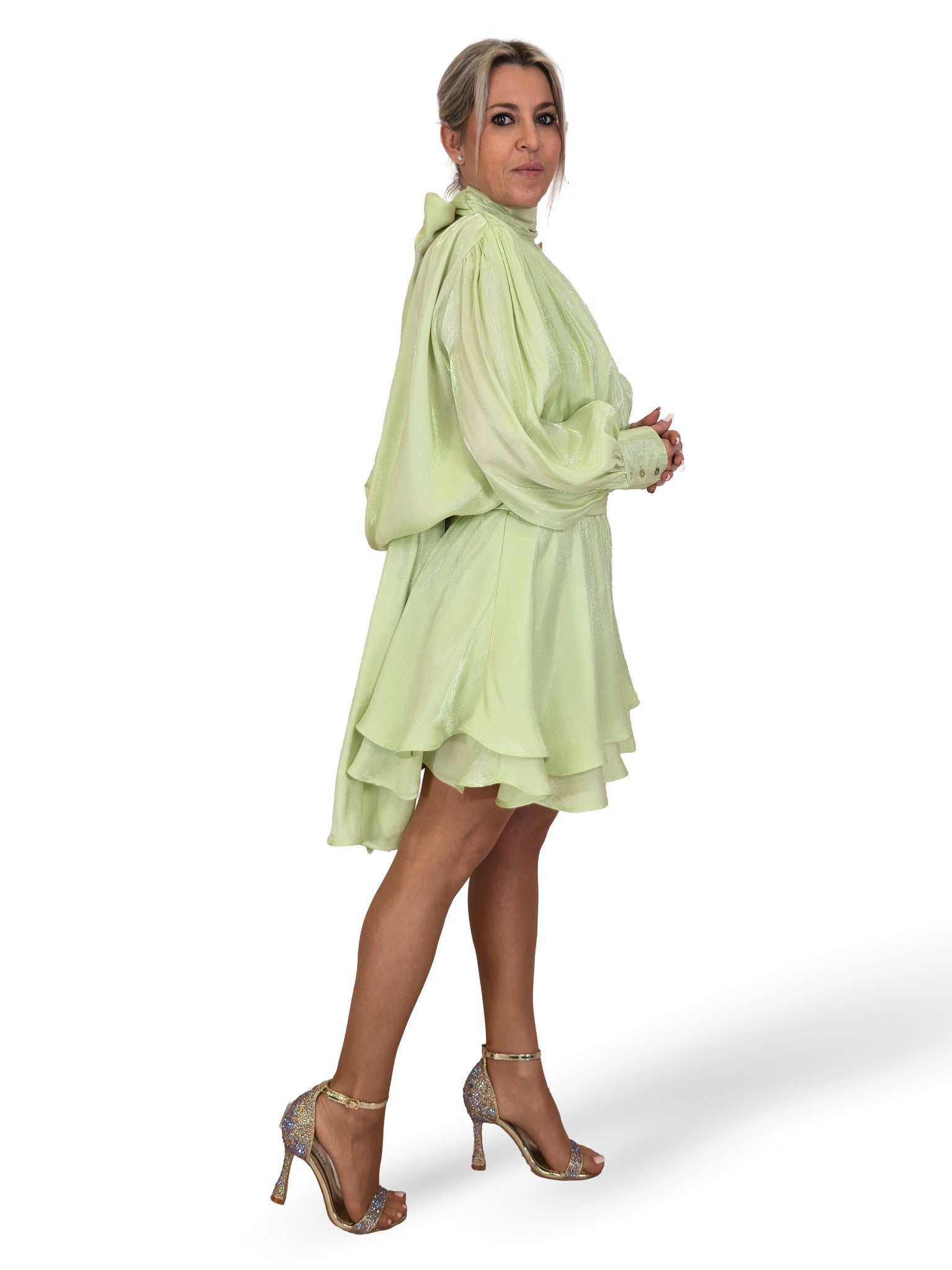 VESTIDO CORTO NACAR