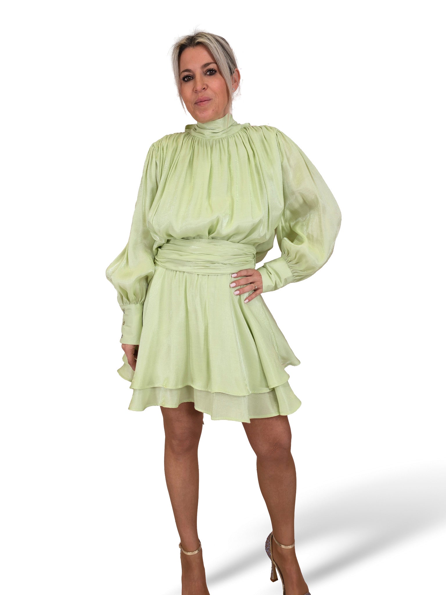 VESTIDO CORTO NACAR