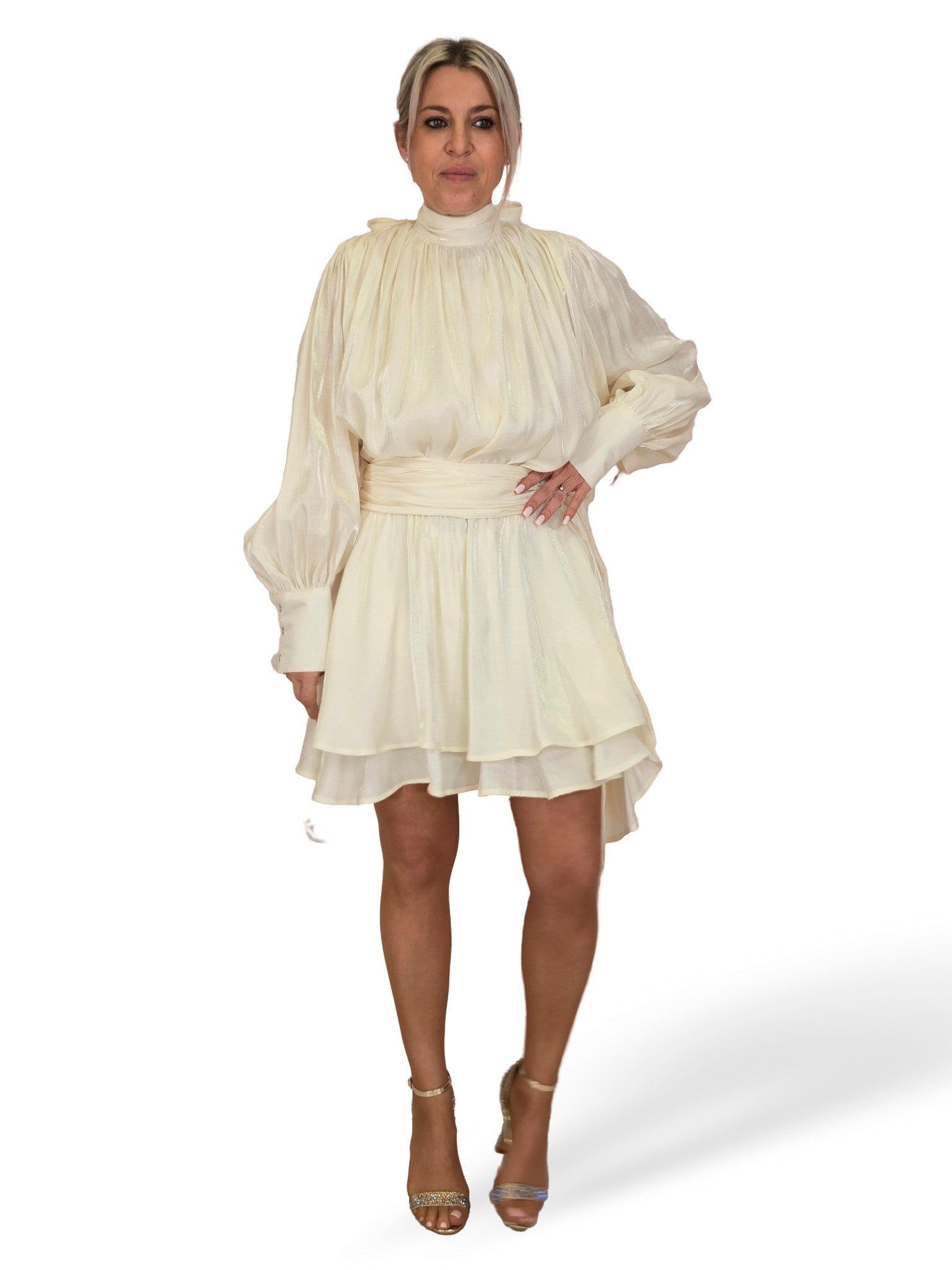 VESTIDO CORTO NACAR
