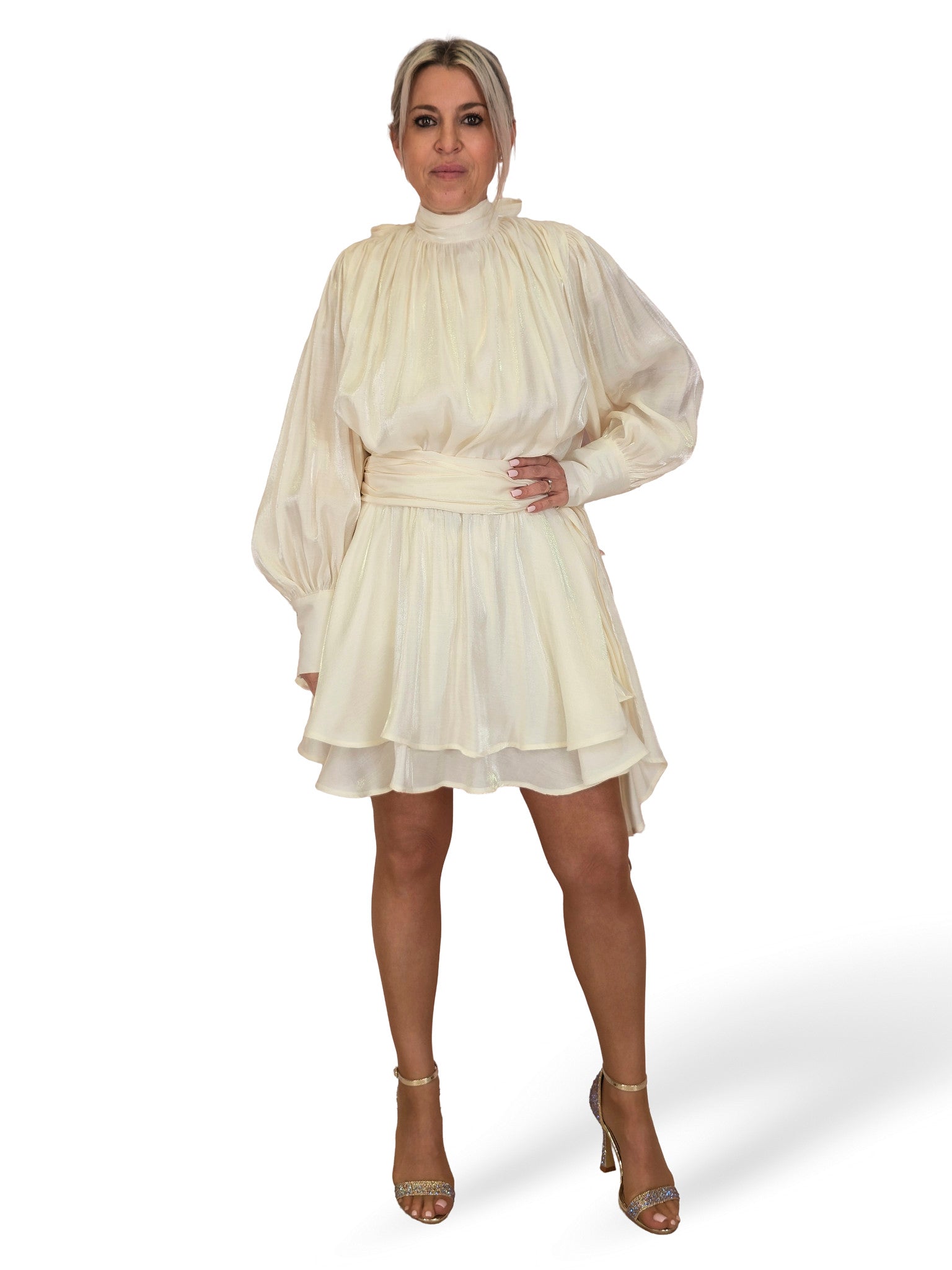VESTIDO CORTO NACAR