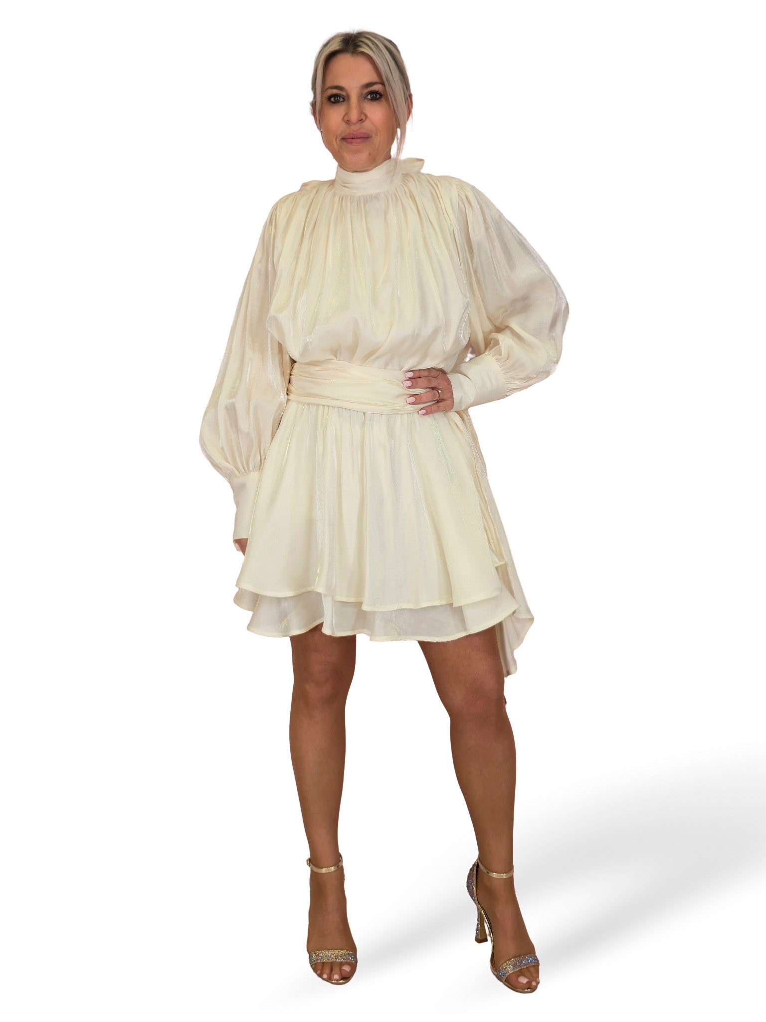 VESTIDO CORTO NACAR