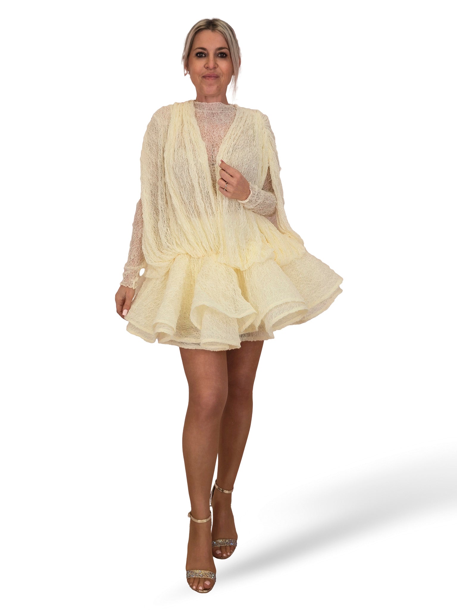 VESTIDO NIDO DE PAJARO JOT