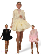 VESTIDO NIDO DE PAJARO JOT