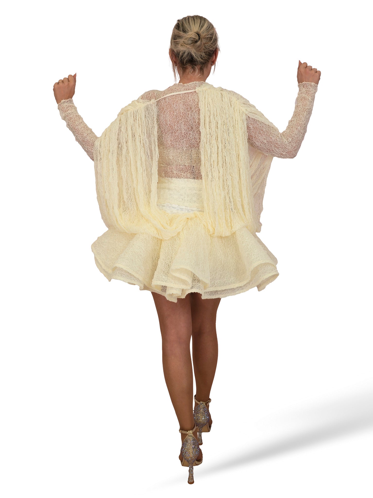 VESTIDO NIDO DE PAJARO JOT