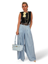 PANTALON PINZAS PALAZZO LUNARES