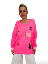 MAXI JERSEY PARCHES VINILO